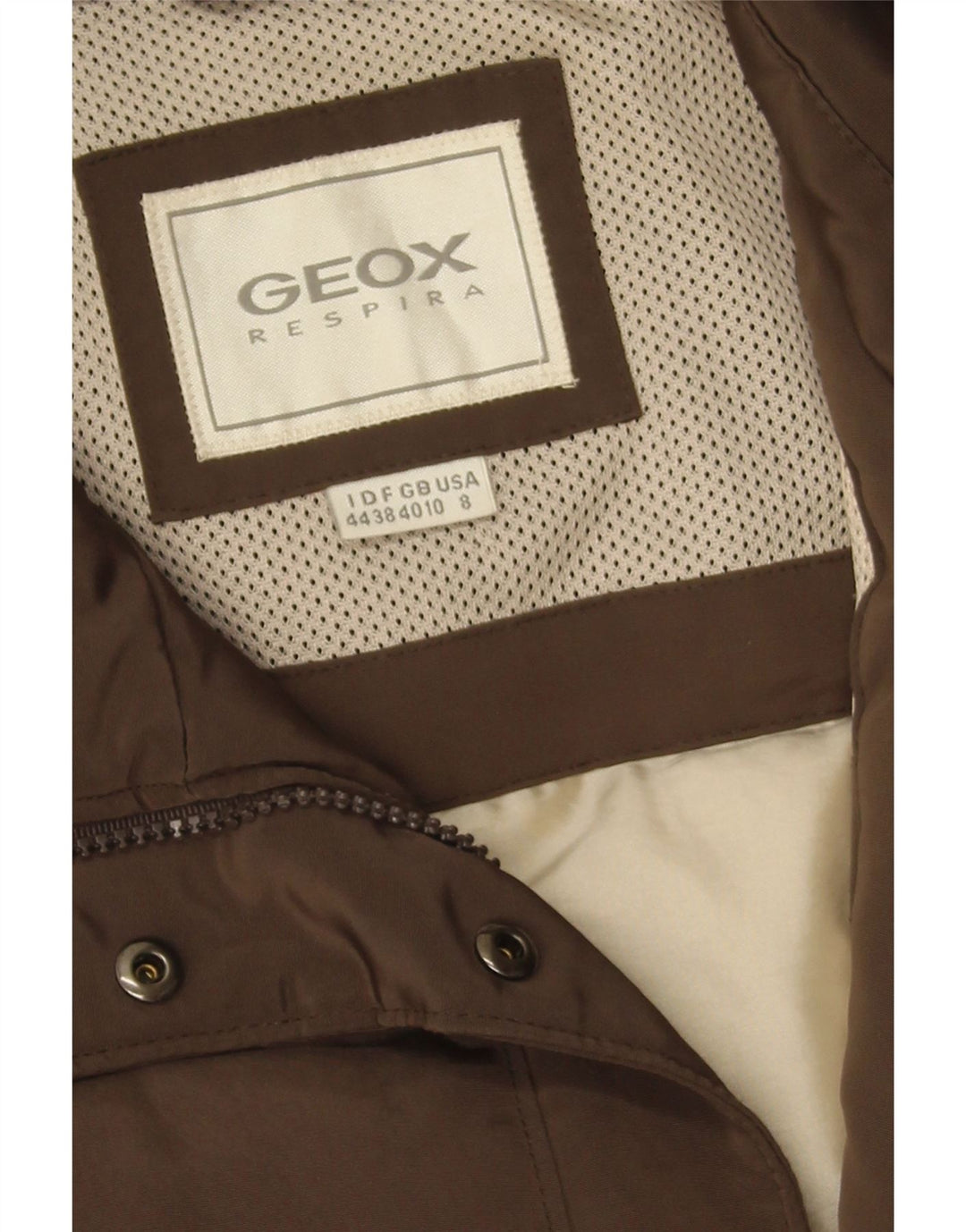 Γυναικείο παλτό Geox Oversized padded UK 10 Small Brown Polyester