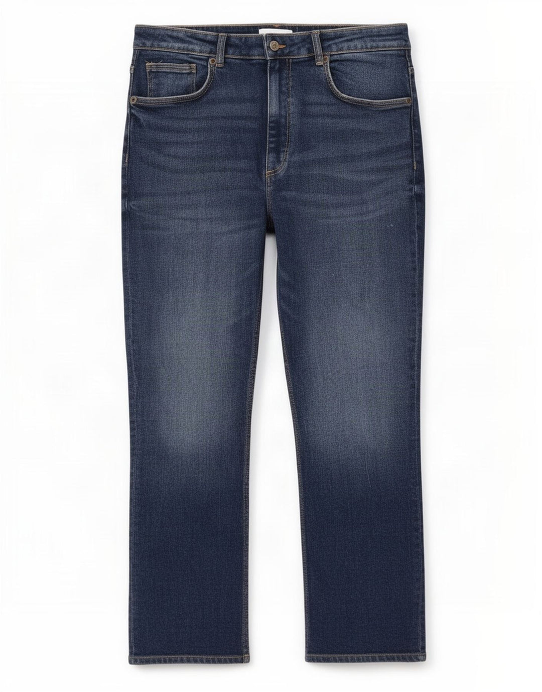 Zara Γυναικείο Straight Jeans EU 46 2XL W36 L26 Blue