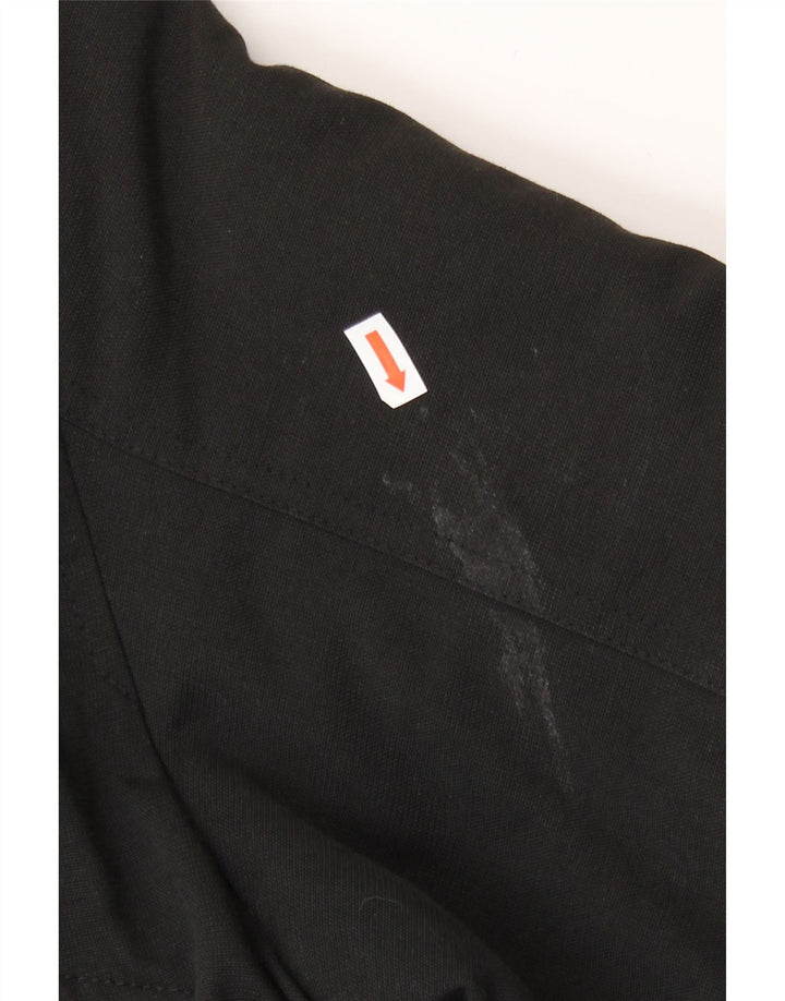 Fay Mens Utility Jacket UK 42 XL Μαύρο