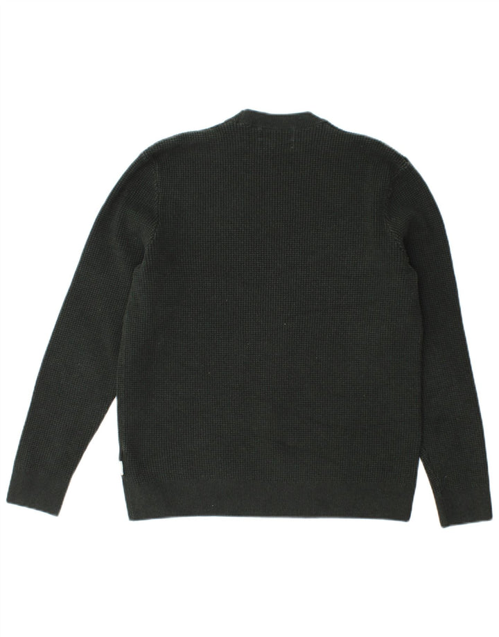 Marks & Spencer Γυναικείο πουλόβερ με λαιμόκοψη UK 14 Medium Green