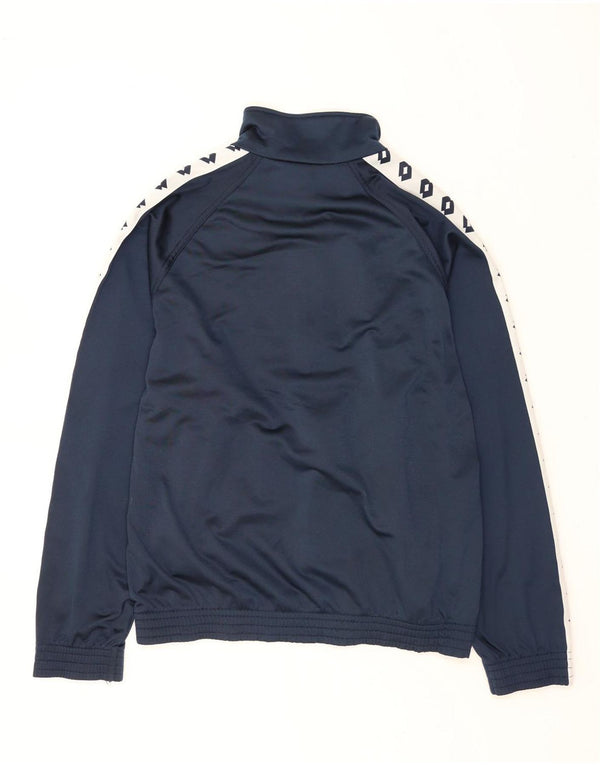 Ανδρική αθλητική φόρμα γραφικών LOTTO Top Jacket XL Navy Blue Colourblock