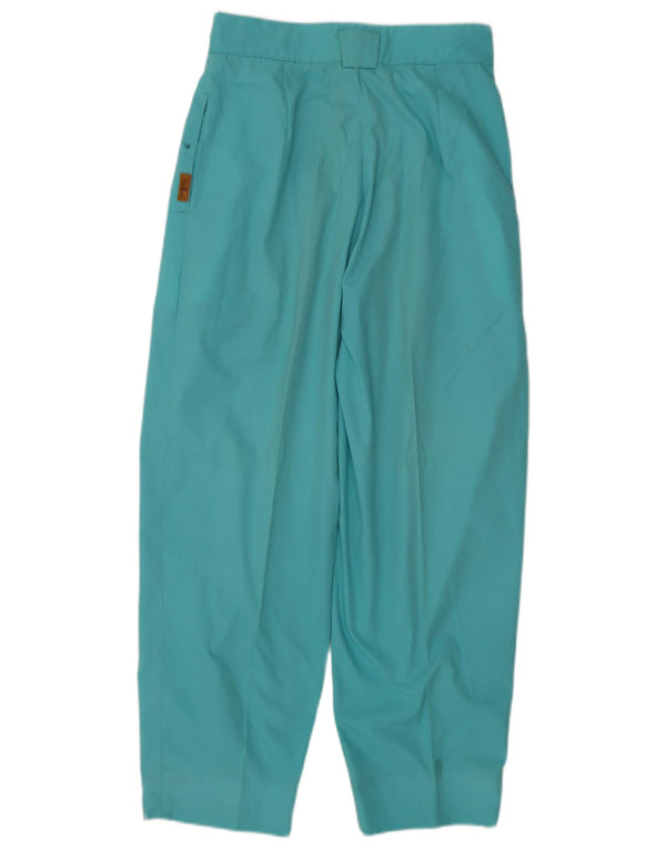 Vintage γυναικείο ψηλόμεσο παντελόνι EU 40 Medium W30 L28 Turquoise