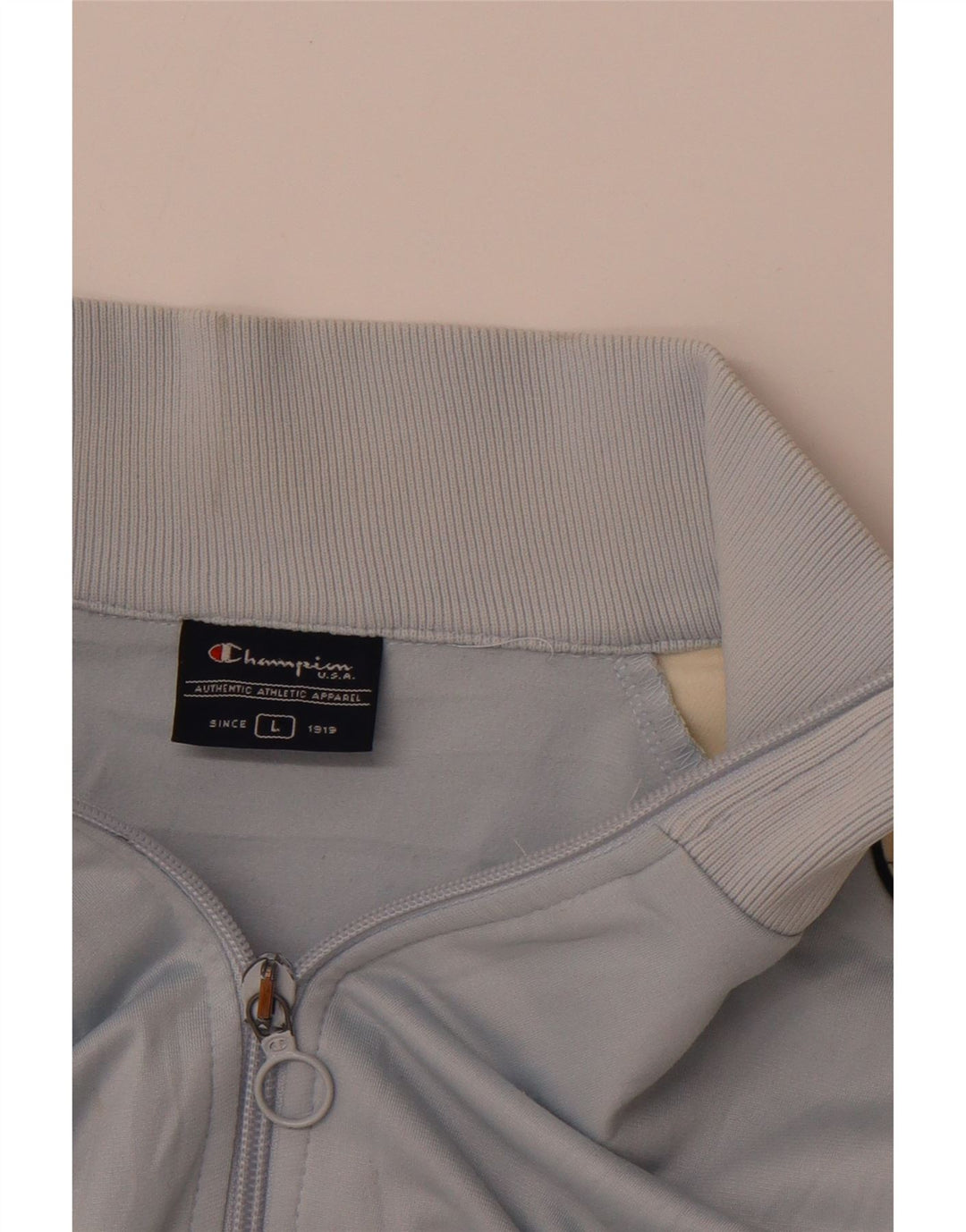 Γυναικεία αθλητική φόρμα CHAMPION Top Jacket UK 16 Large Blue Colourblock
