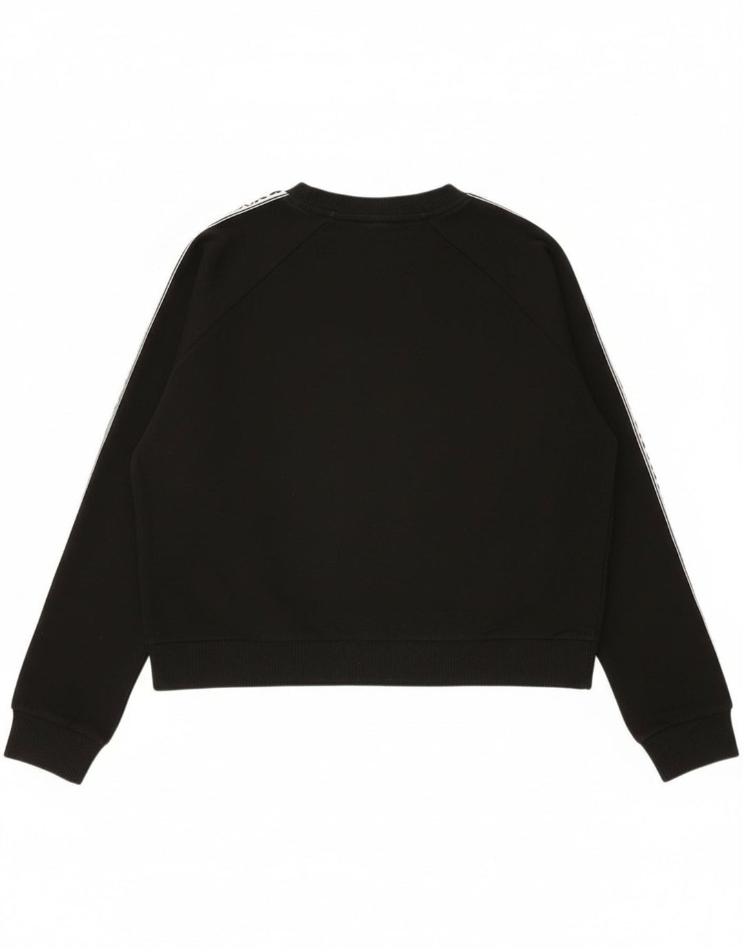 Vans Γυναικεία γραφικά υπερμεγέθη φούτερ Jumper UK 10 Small Black Cotton