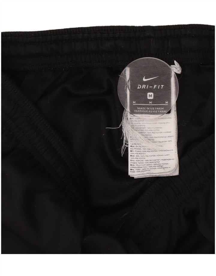 Ανδρικές φόρμες Nike Dri Fit Παντελόνια μεσαίου μαύρου πολυεστέρα
