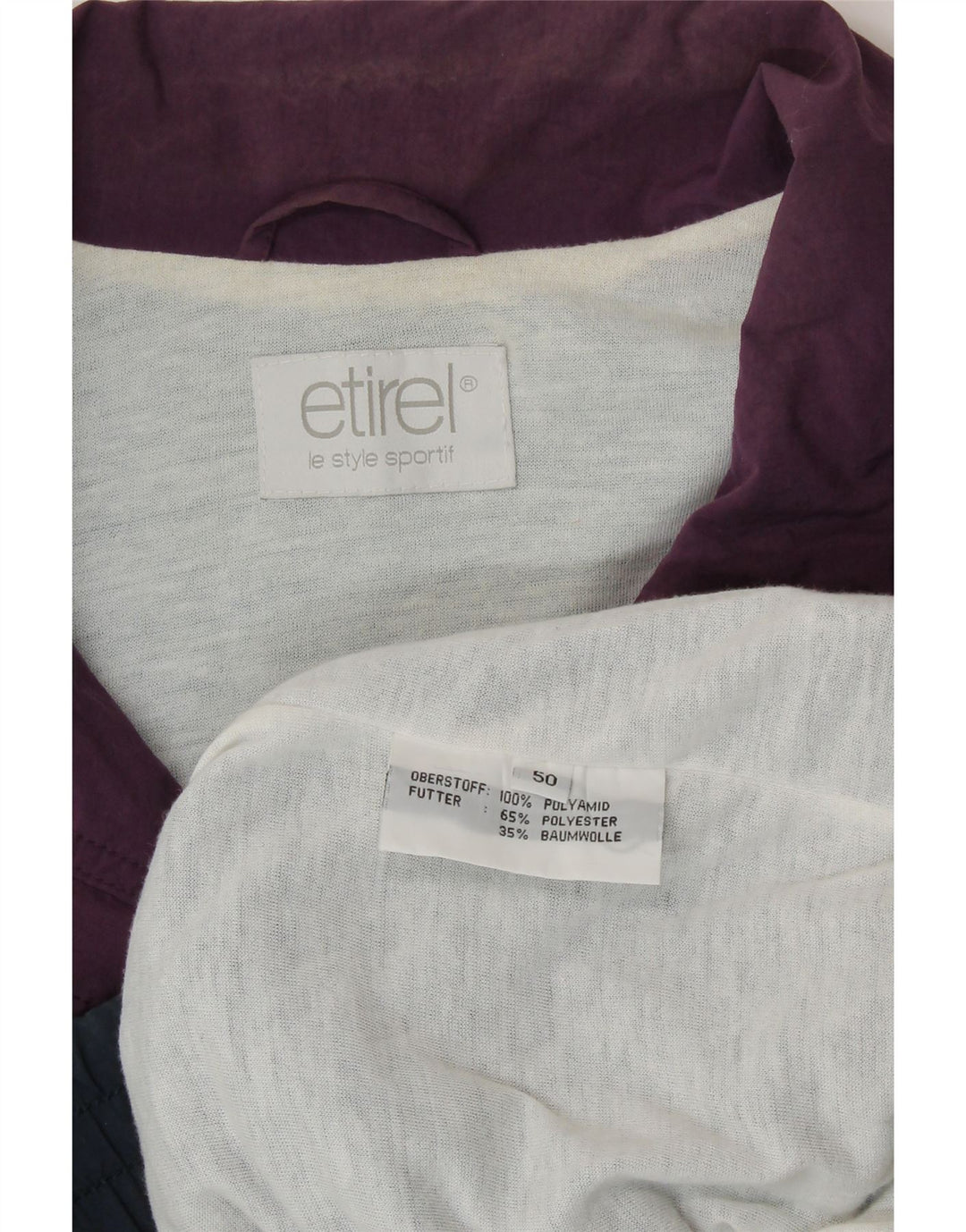 Ανδρική φόρμα αθλητικής φόρμας ETIREL Top Jacket IT 50 Medium Blue Colourblock