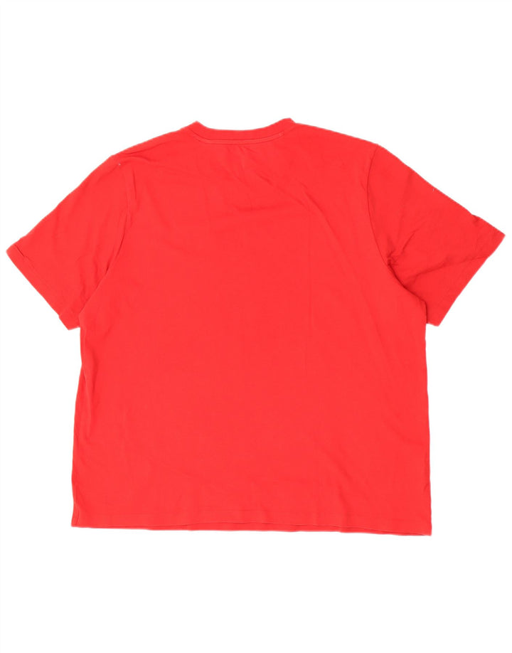 Ανδρικό γραφικό T-Shirt Adidas Top XL Red