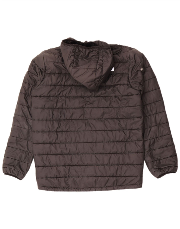 The North Face Boys Hooded Jacket padded 14-15 Years XL Black Polyester