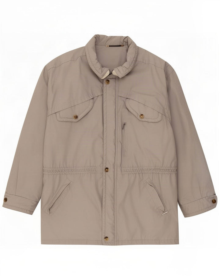 Sympatex Mens Utility Jacket IT 54 2XL Grey Polyester