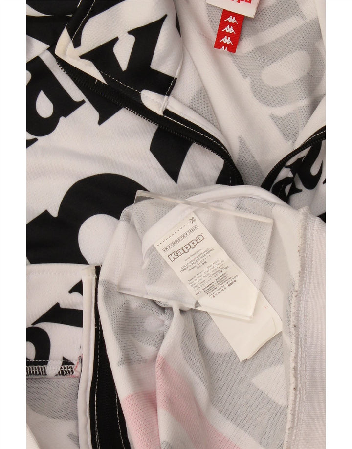 Ανδρική φόρμα γραφική Kappa Top Jacket Large White Polyester