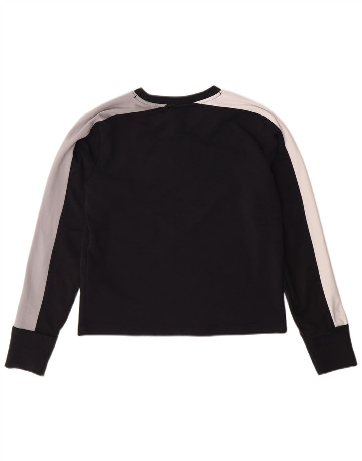 UNDER ARMOR Γυναικείο φαρδύ μακρυμάνικο UK 6 XS μαύρο χρώμα