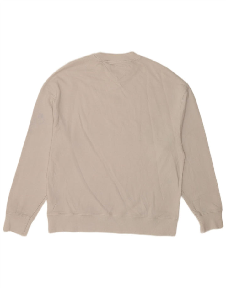 Ανδρικό φούτερ Tommy Hilfiger Jumper Μεσαίο λευκό βαμβακερό