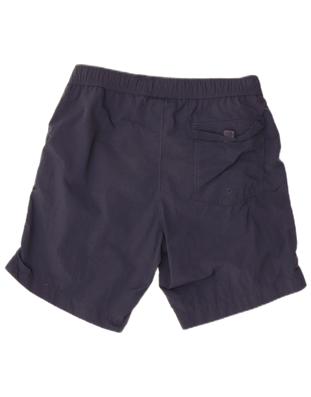 CHAMPION Mens Graphic Swimming Shorts Small  Navy Blue Polyamide