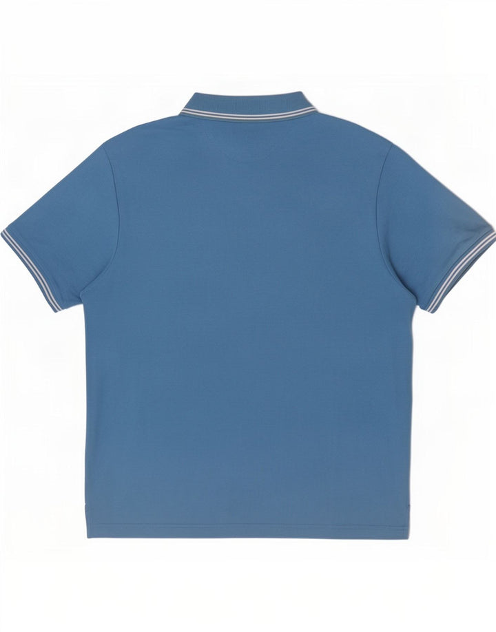 Champion Ανδρικό πουκάμισο Polo Easy Fit μεγάλο μπλε βαμβακερό