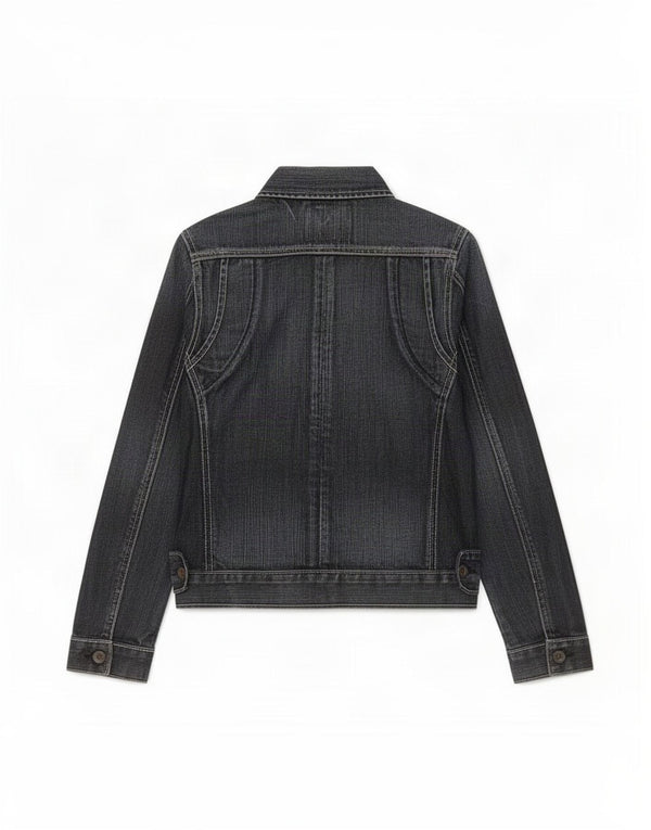 G-Star Γυναικείο Τζιν Μπουφάν UK 14 Large Navy Blue