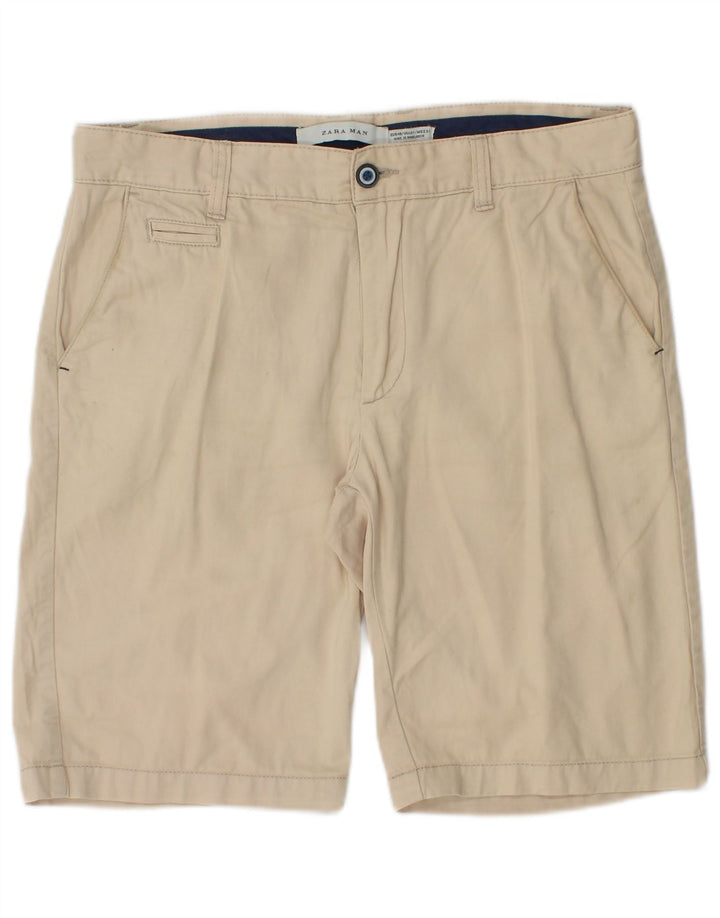 Zara Ανδρικό σορτς Chino EU 40 Medium W31 Beige