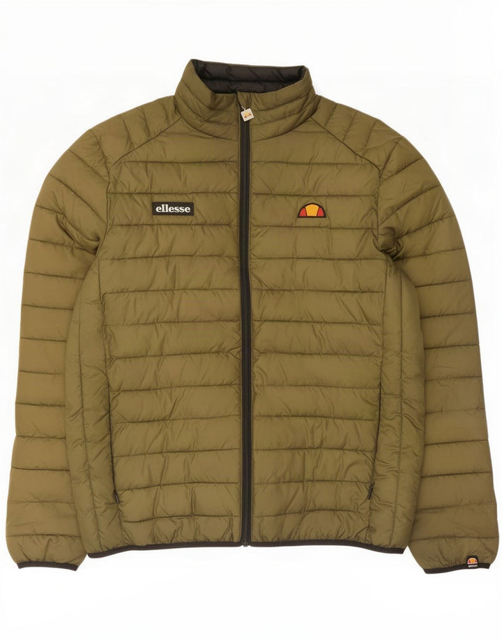 Ellesse Ανδρικό μπουφάν με επένδυση UK 42 XL Khaki Polyester