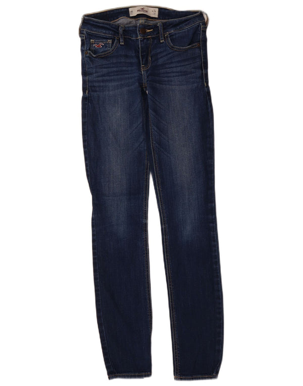 HOLLISTER Γυναικείο Skinny Jeans US 0 XS W24 L31 Μπλε βαμβακερό
