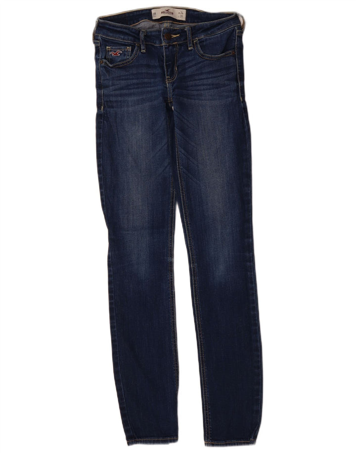 HOLLISTER Γυναικείο Skinny Jeans US 0 XS W24 L31 Μπλε βαμβακερό