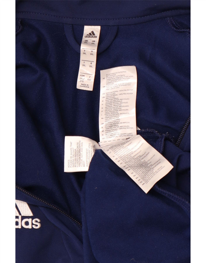 Ανδρική φόρμα ADIDAS Top Jacket 2XL Navy Blue Polyester