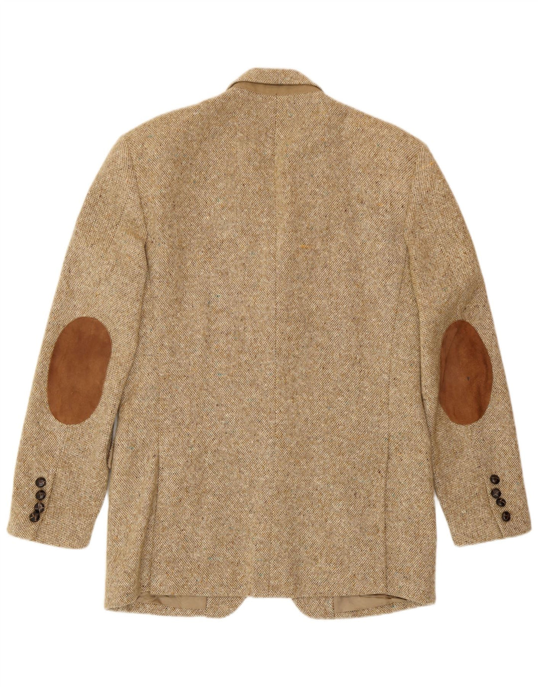 John Hanly&Co Ltd Ανδρικό σακάκι 3 κουμπιών UK 38 Medium Beige Flecked