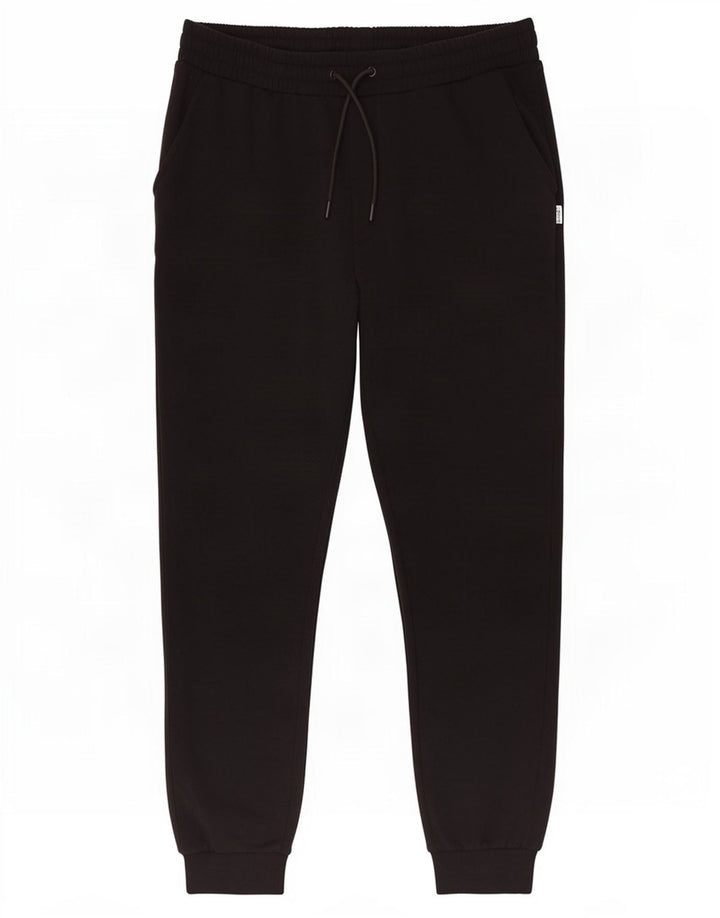 Jack & Jones Ανδρική φόρμα παντελόνι Joggers μεγάλο μαύρο πολυεστέρα
