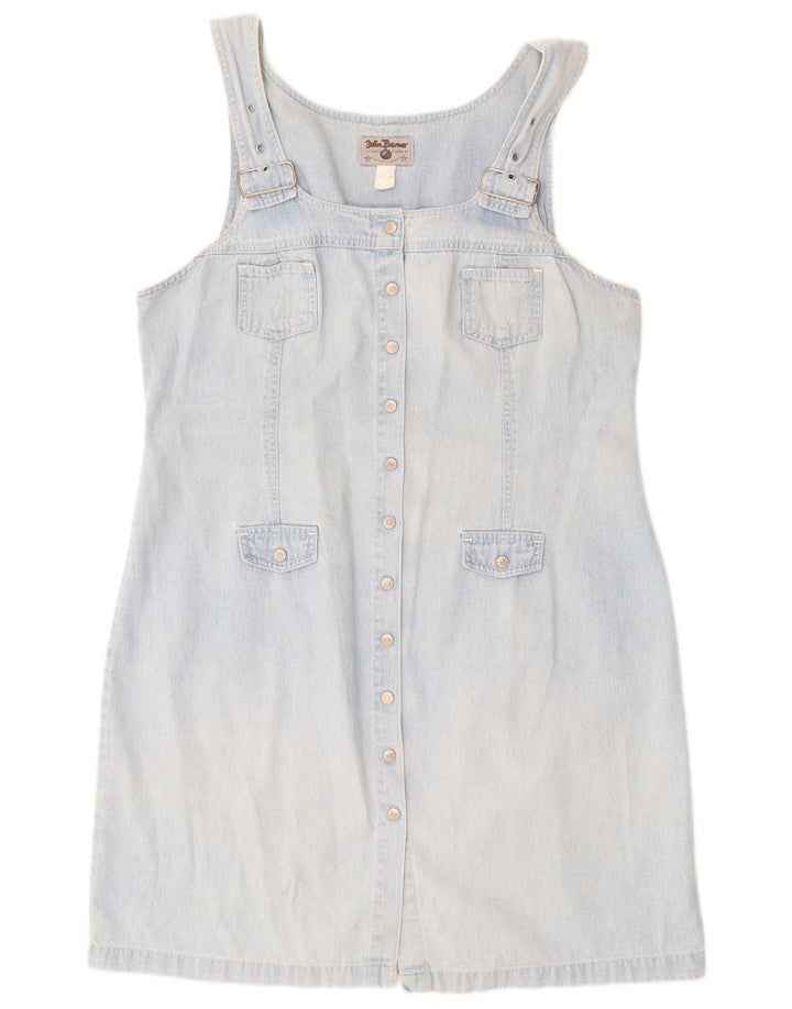 JOHN BANER Γυναικείο Αμάνικο Τζιν Φόρεμα IT 50 XL Μπλε Βαμβακερό