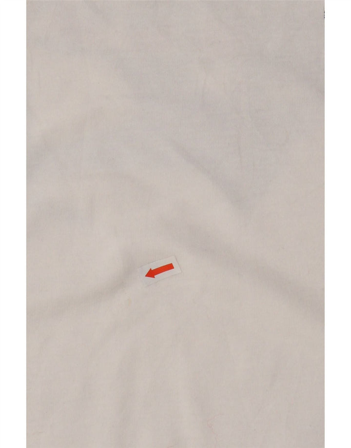 IZOD Mens Relaxed Classics Graphic T-Shirt Top 2XL White Cotton Vintage Izod and Second-Hand Izod from Messina Hembry 