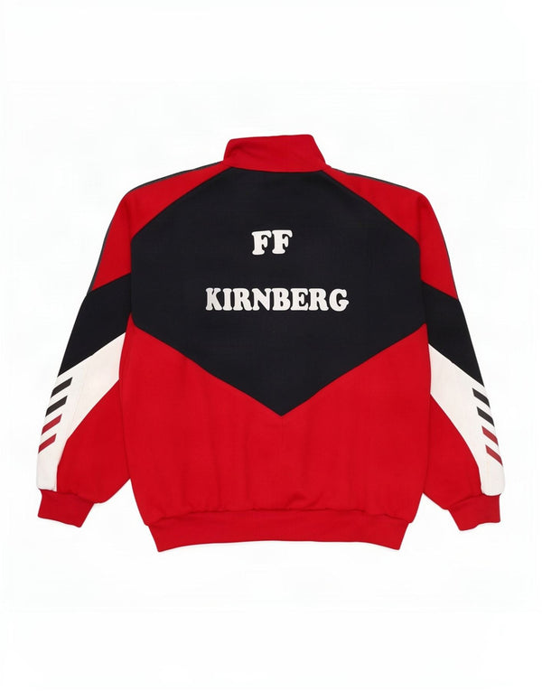 Ανδρική φόρμα με γραφικά Jako Top Jacket Large Red Colourblock 90s