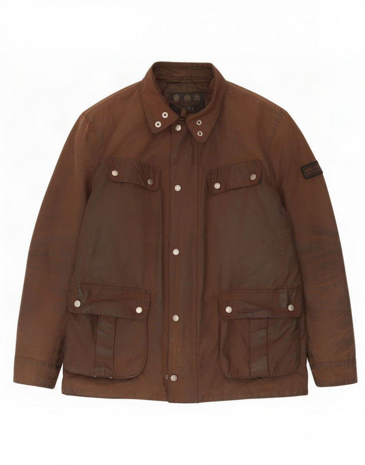 Barbour Ανδρικό κερωμένο βαμβακερό μπουφάν UK 40 Large Brown