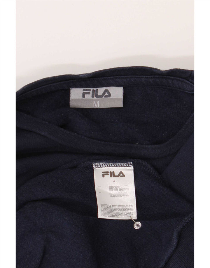 Fila Γυναικείο Φούτερ Jumper UK 14 Medium Navy Blue Cotton