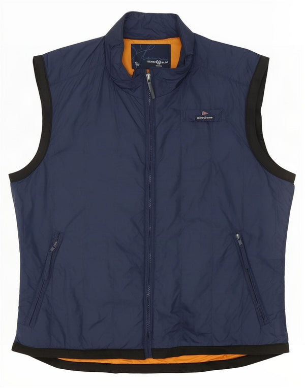 Henri Lloyd Ανδρικά γραφικά με επένδυση Gilet UK 38 Medium Navy Blue Polyamide