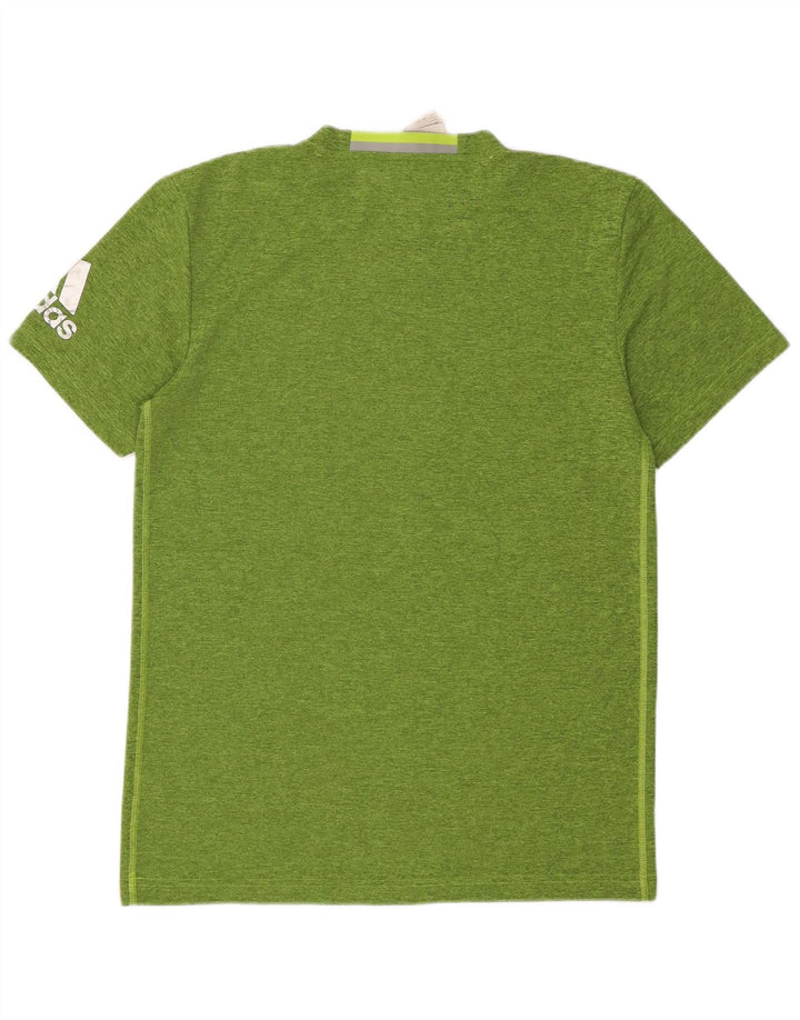 Ανδρικό T-Shirt Adidas Τοπ μεσαίου πράσινου πολυεστέρα