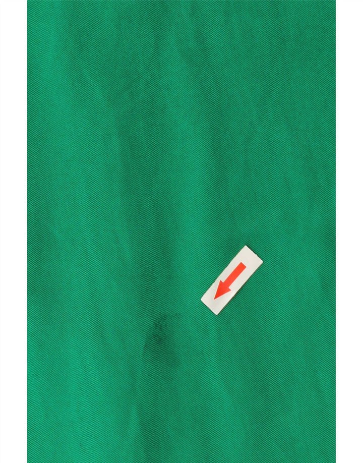 Zara Γυναικείο πουκάμισο Oversized Μπλούζα UK 10 Small Green Viscose