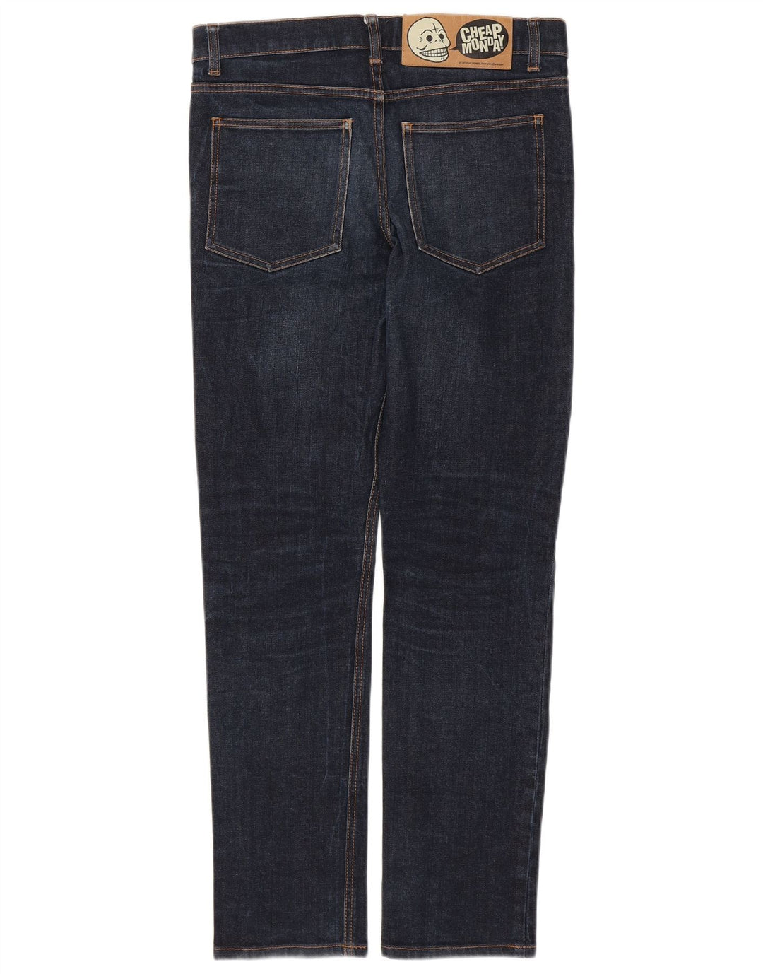 CHEAP MONDAY Ανδρικό Slim Jeans W32 L31 Navy Blue Cotton