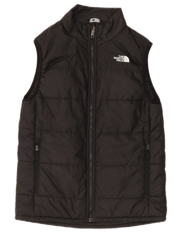 The North Face Boys Padded Gilet 14-15 Years XL Black Polyester