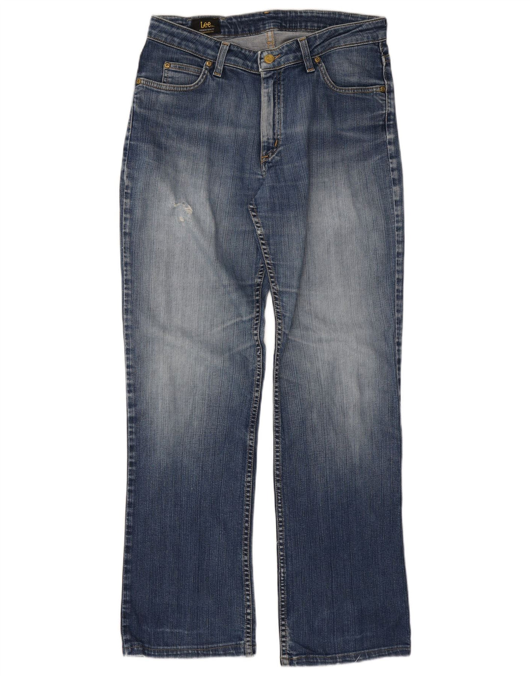 Lee Mens Cameron Bootcut Jeans W33 L33 Μπλε βαμβακερό