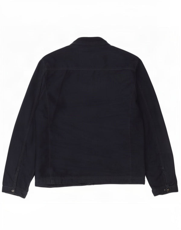 Zara Ανδρικό Bomber Jacket UK 42 XL Navy Blue