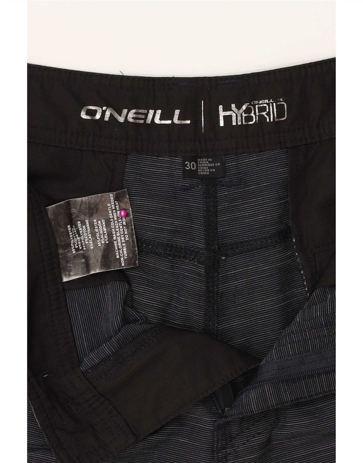 Ανδρικό σορτς Chino O'Neill W30 από μεσαίο γκρι πολυεστέρα