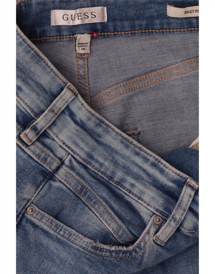Guess Γυναικείο Bootcut Jeans W30 L30 Μπλε βαμβακερό