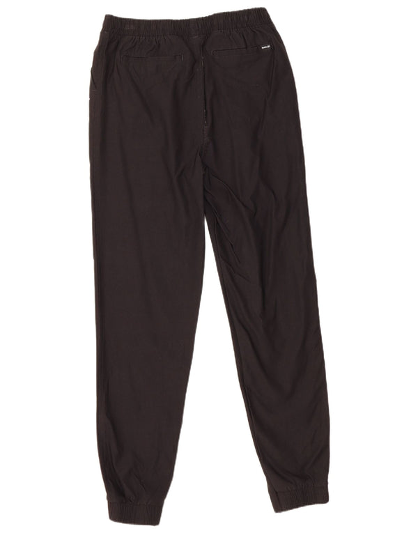 Παντελόνι Chino Hurley Boys Joggers 14-15 ετών W30 L28 μαύρο νάιλον
