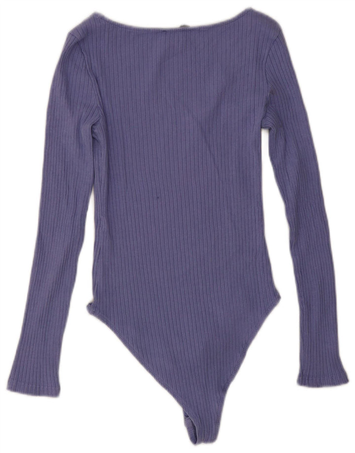 Zara γυναικείο μακρυμάνικο κορμάκι UK 12 Medium Purple