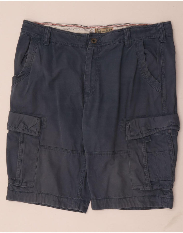 Ανδρικό σορτς Cargo Fat Face W38 XL Navy Blue Cotton