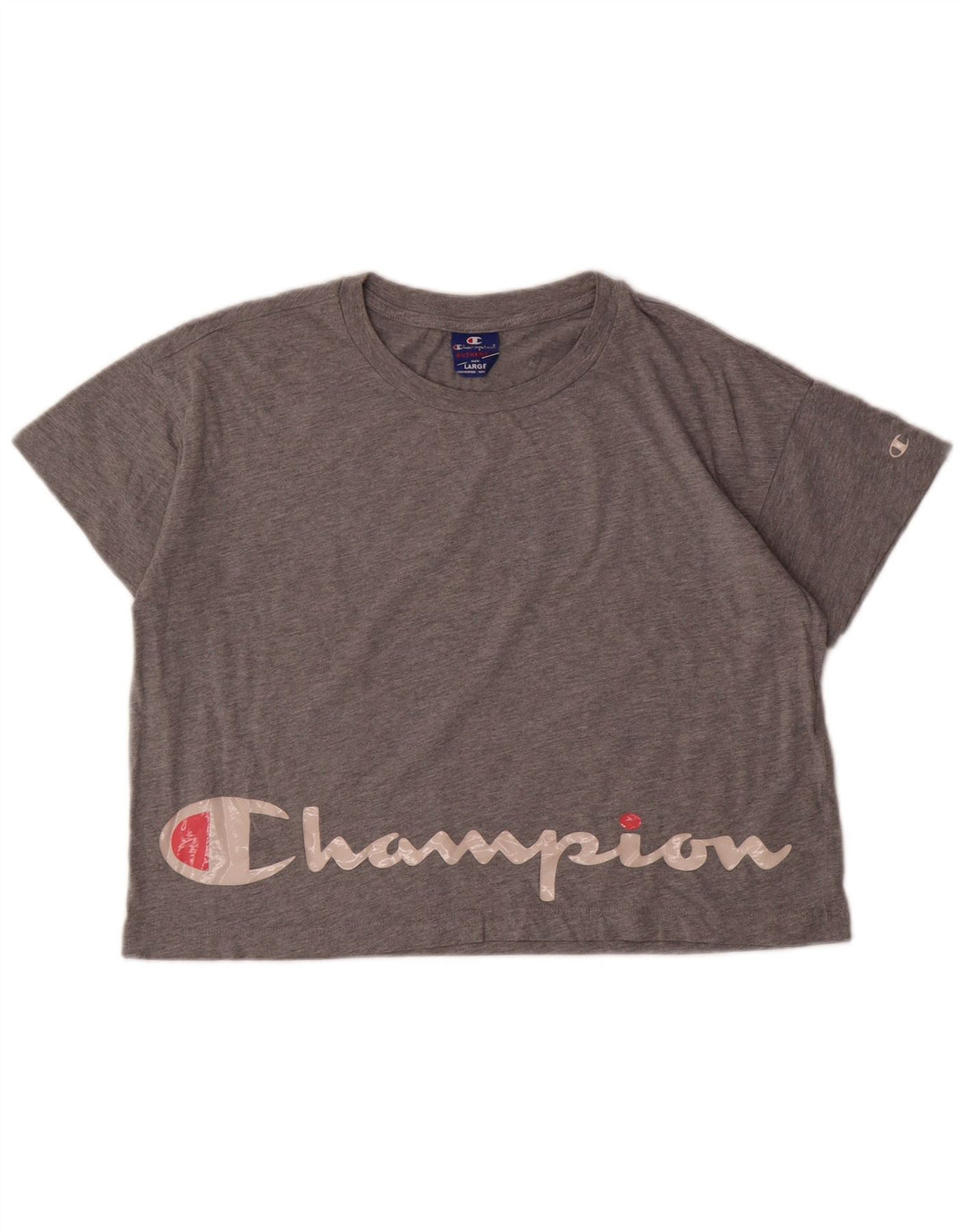 Γυναικείο T-Shirt Crop Graphic Top UK 16 Large