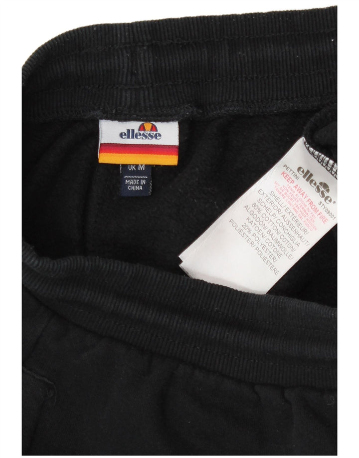 Ανδρική φόρμα γραφικών Ellesse Παντελόνι Joggers Μεσαίο μαύρο βαμβακερό