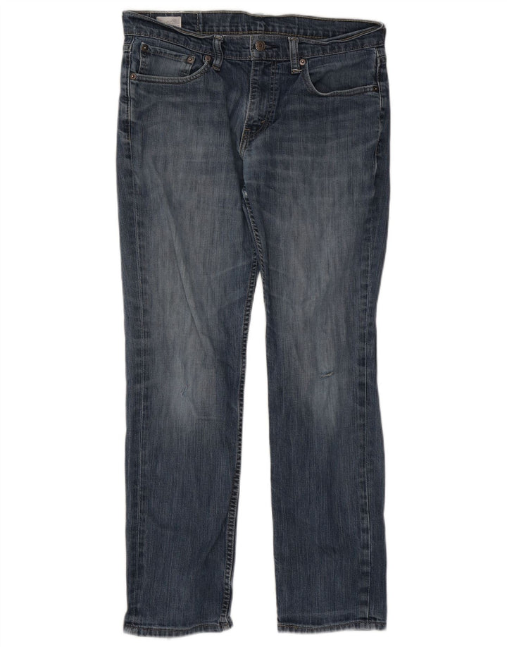 Ανδρικό τζιν Levi's Straight W32 L30 Blue Cotton