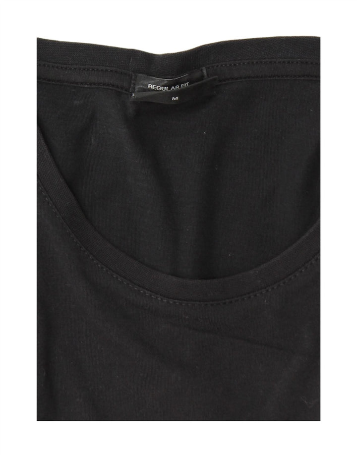 Ανδρικό μπλουζάκι Hugo Boss Regular Fit Top Μεσαίο Μαύρο