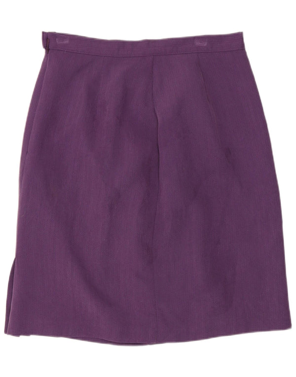 Dorothy Perkins Γυναικεία Pencil Φούστα UK 12 Medium W26 Purple Modal