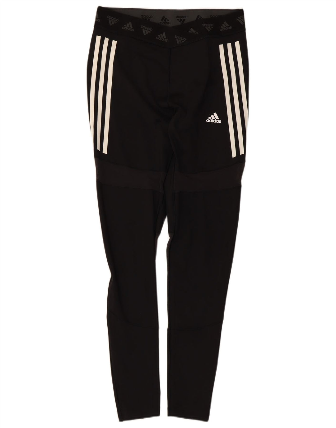 Adidas Γυναικείο Κολάν UK 16/ 18 Large Black Polyester