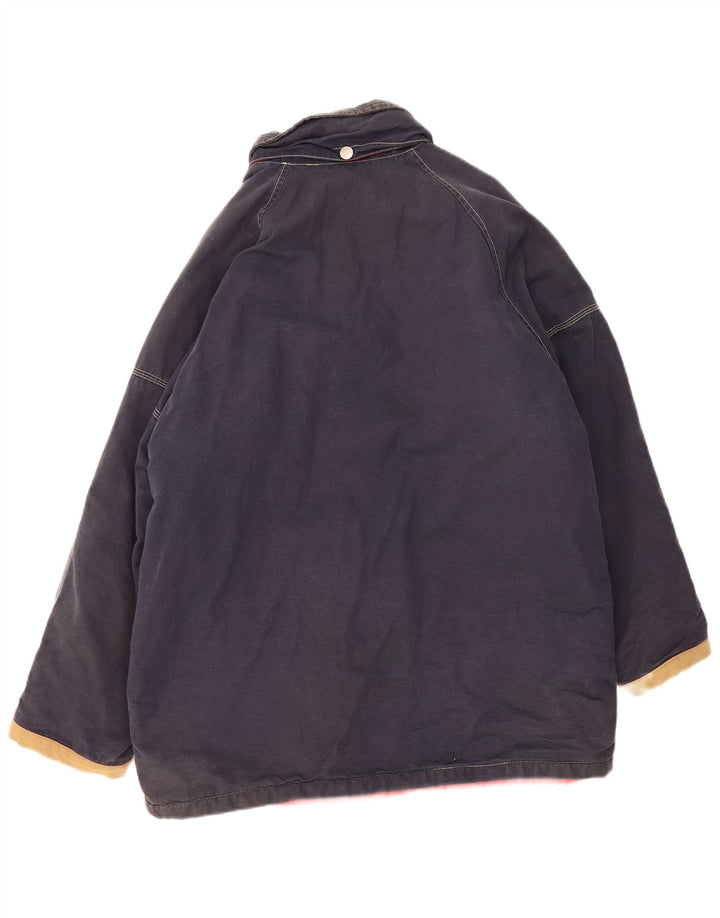 Vintage Ανδρικό Μπουφάν Windbreaker UK 44 2XL Navy Blue